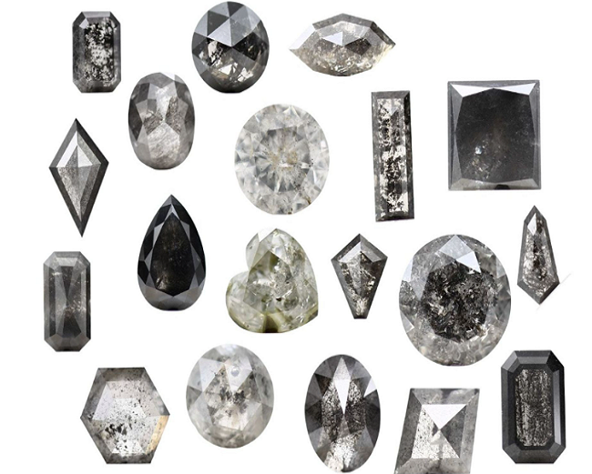 All Salt and Pepper Diamond