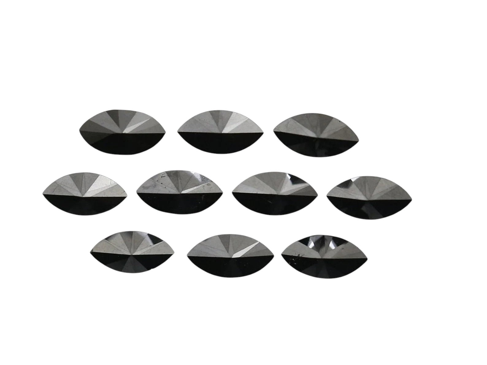 Natural Black Marquise Cut Loose Diamond for Jewelry, AAA Quality Diamond