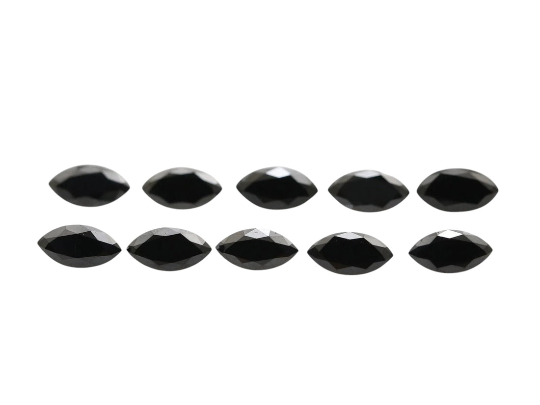 Natural Black Marquise Cut Loose Diamond for Jewelry, AAA Quality Diamond