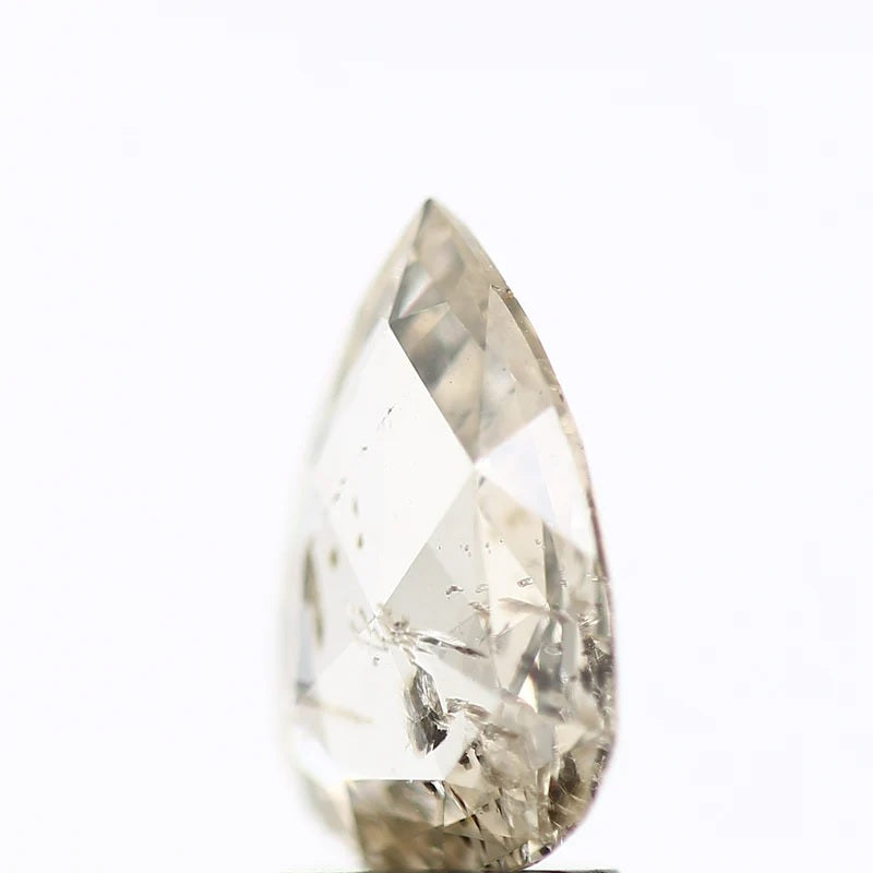 1.60 Ct Natural Brown Color Pear Loose Diamond for Unique Jewelry