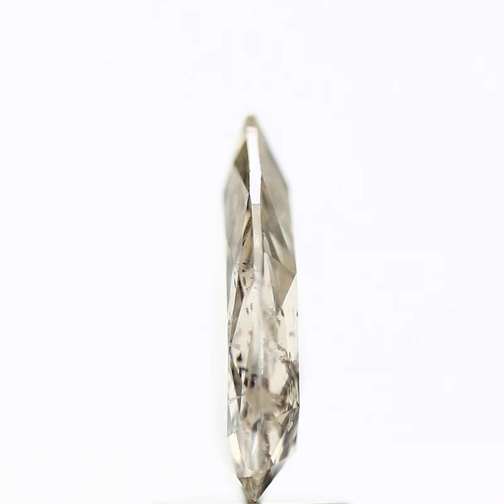 1.60 Ct Natural Brown Color Pear Loose Diamond for Unique Jewelry