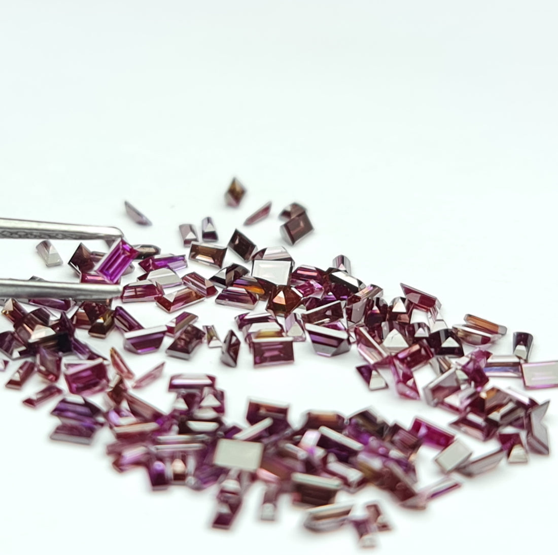 1.00 ct 1.50-2.00 MM Natural Pink Color Baguette Loose Diamond for Jewelry