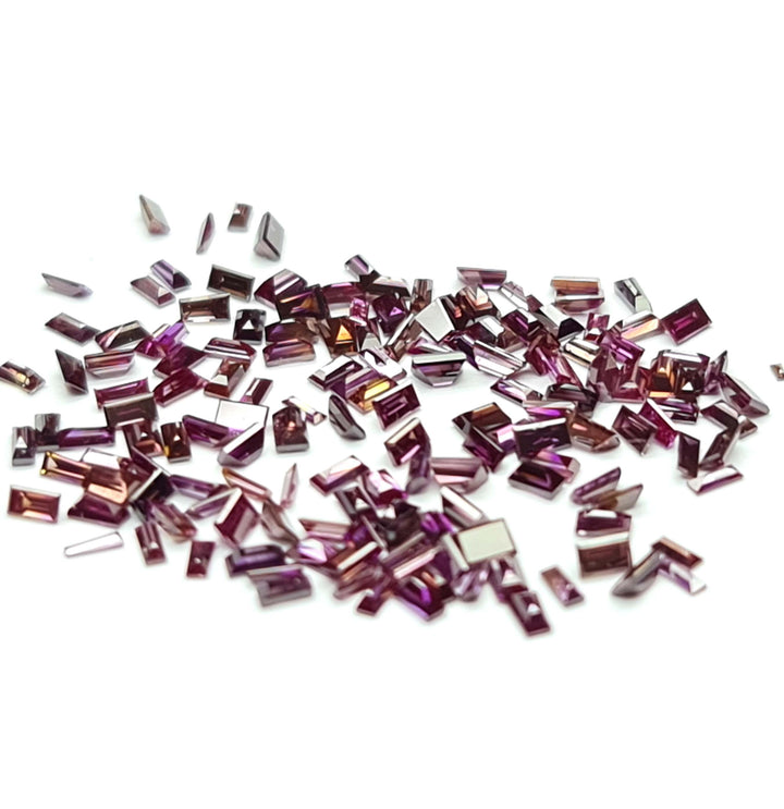 1.00 ct 1.50-2.00 MM Natural Pink Color Baguette Loose Diamond for Jewelry