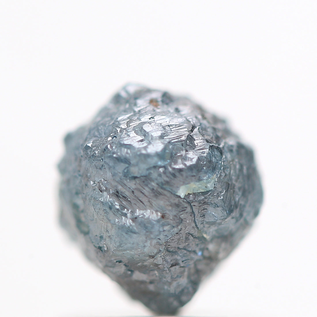 1.36 Carat Rare Fancy Blue Color Rough Loose Diamond Beads with 1 MM Drilled Hole