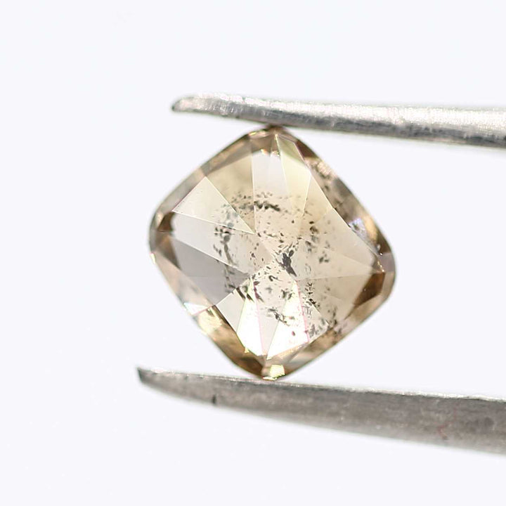 Brown Diamond, 1.00 Ct Natural Brown Color Cushion Cut Loose Diamond for Jewelry