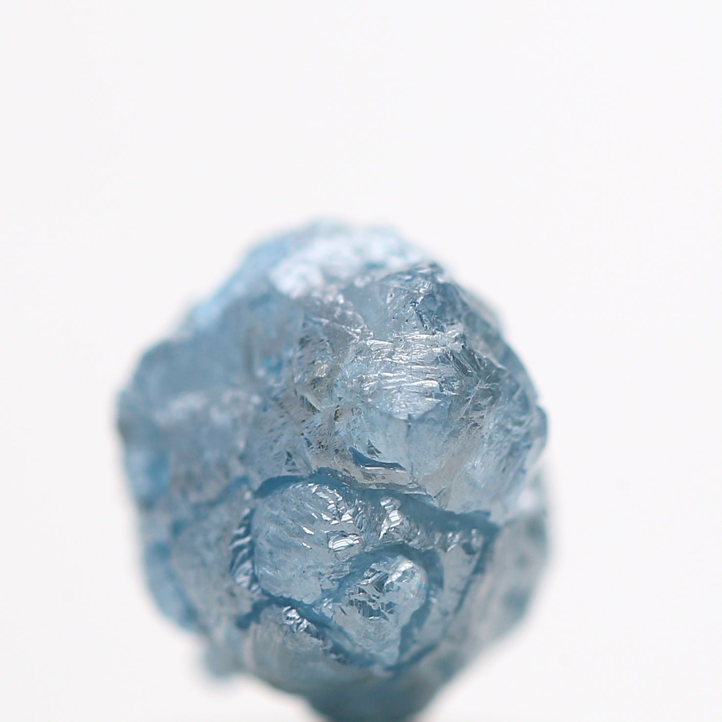 1.14 Carat Rare Natural  Blue Color Rough Diamond Beads with 1 MM Drilled Hole