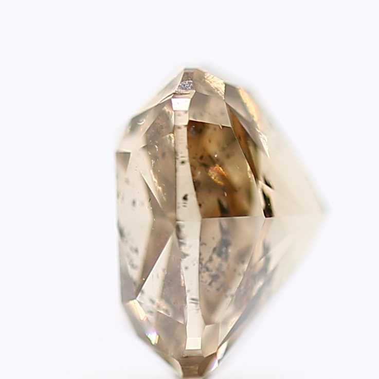 Brown Diamond, 1.00 Ct Natural Brown Color Cushion Cut Loose Diamond for Jewelry