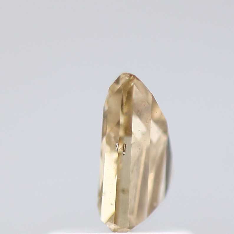 Salt and Pepper Diamond, 0.88 Ct Natural Brown Color Kite Cut Loose Diamond for Jewelry