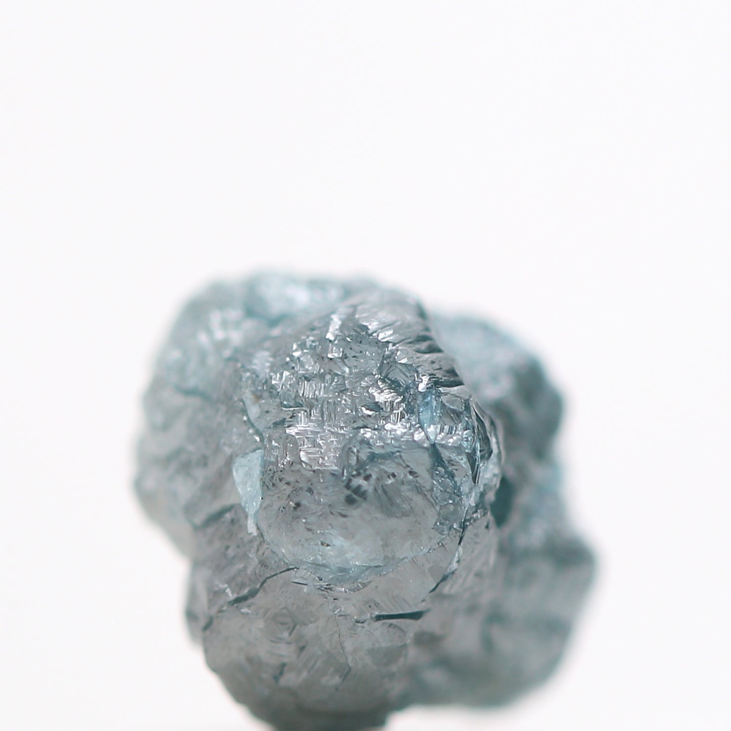 1.02 Cts Rare Natural Blue Loose Rough Diamond Beads with 1 MM Drilled Hole