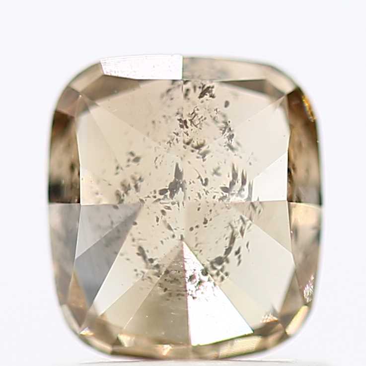 Brown Diamond, 1.00 Ct Natural Brown Color Cushion Cut Loose Diamond for Jewelry
