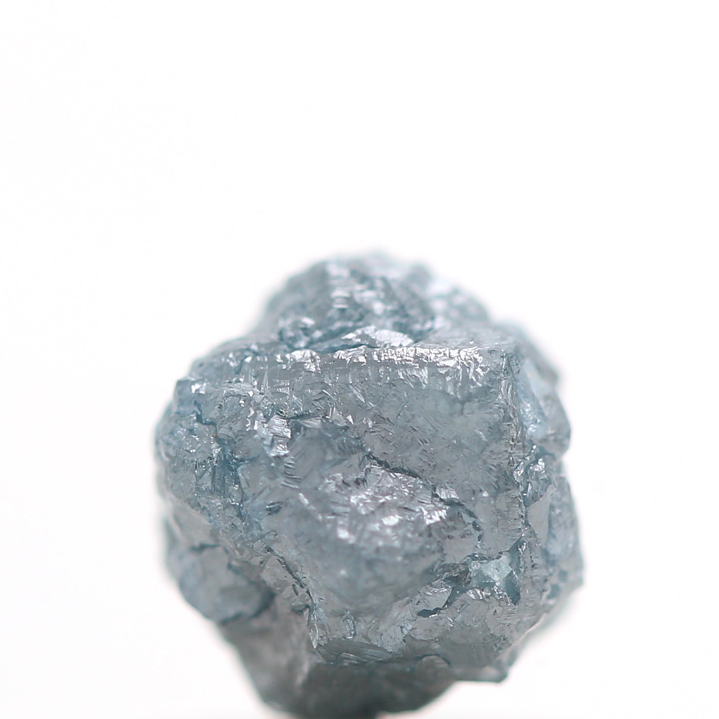 1.10 Carats Unique Natural Blue Diamond , Fancy Blue Color Rough Diamond Beads with 1 MM Drilled Hole, Natural Loose Diamonds, Blue Diamond