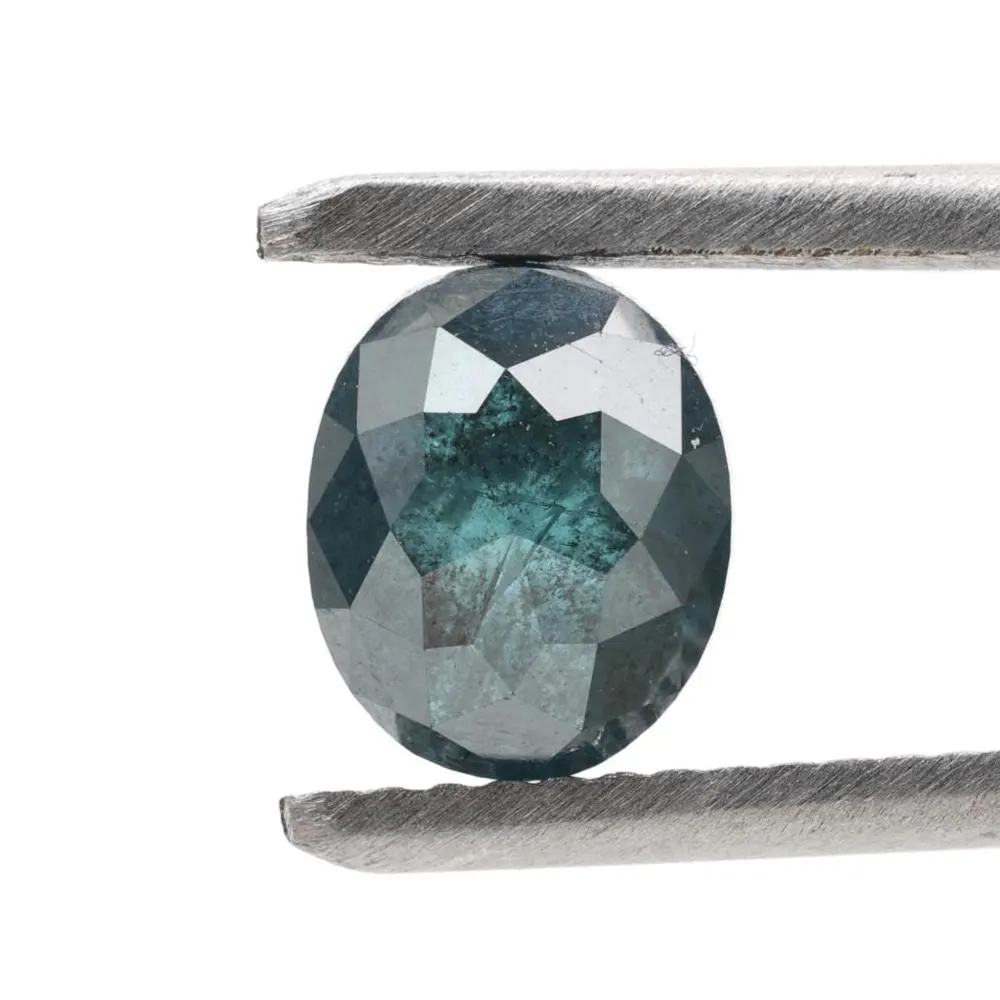 1.76 Ct Natural Blue Oval Cut Loose Diamond for Engagement Ring