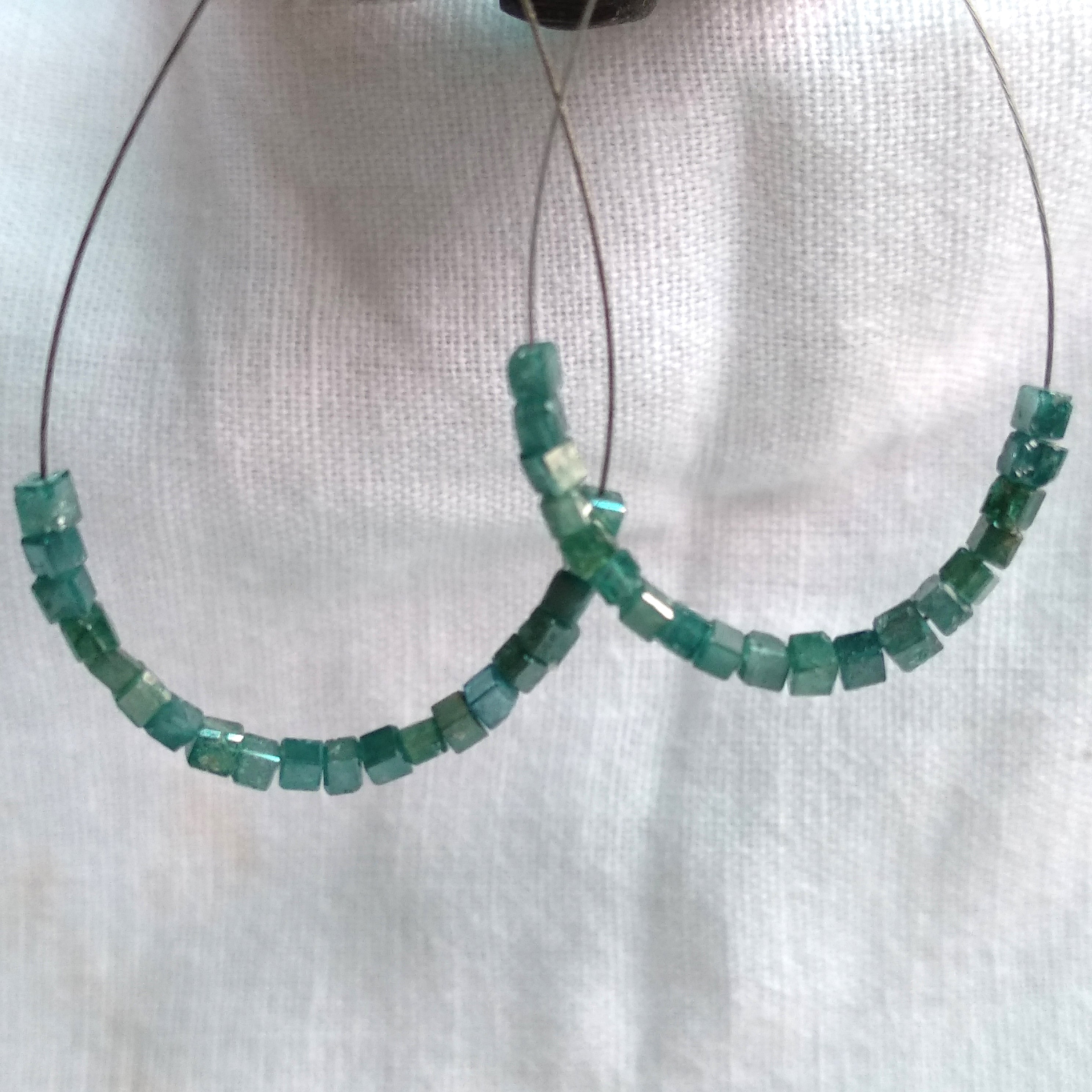 Natural Blue Cube Diamonds Beads for Earring, Sparkling Fancy Blue Square Polished Loose Diamond 1.5MM to 2.0MM Size 3.00 Cts Lot