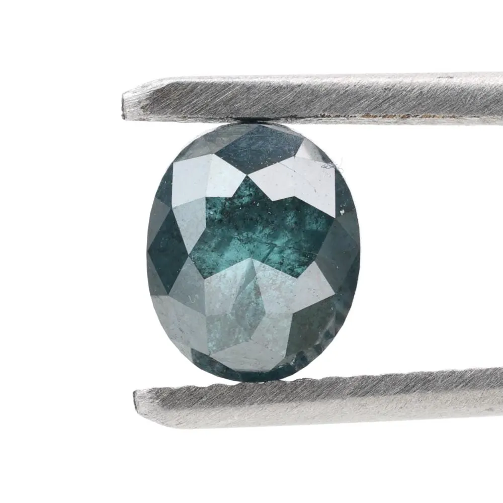 1.76 Ct Natural Blue Oval Cut Loose Diamond for Engagement Ring