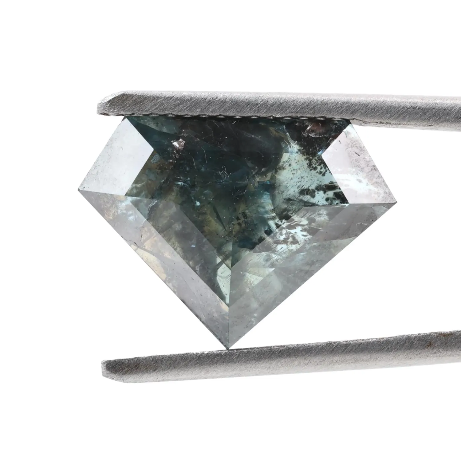 4.68 Ct Natural Blue Geomteric Loose Diamond for Wedding Ring