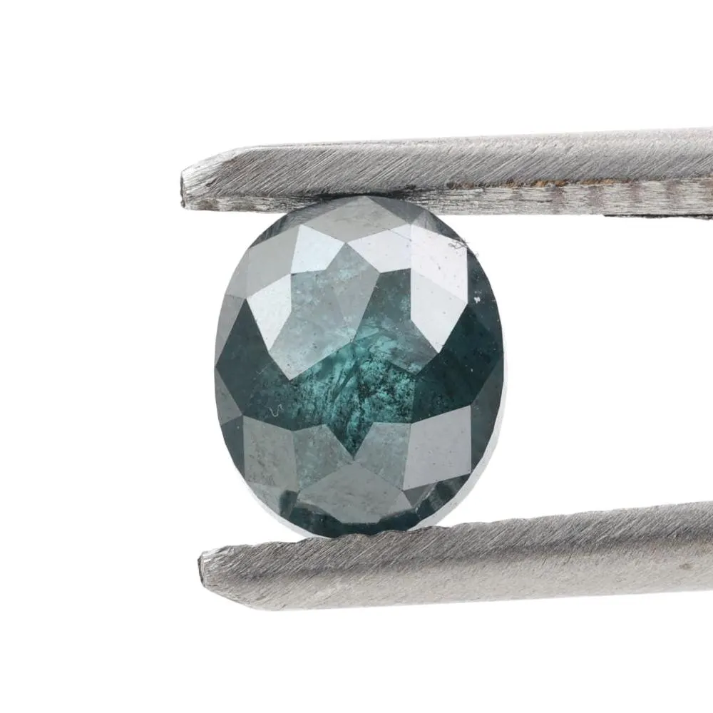 1.76 Ct Natural Blue Oval Cut Loose Diamond for Engagement Ring