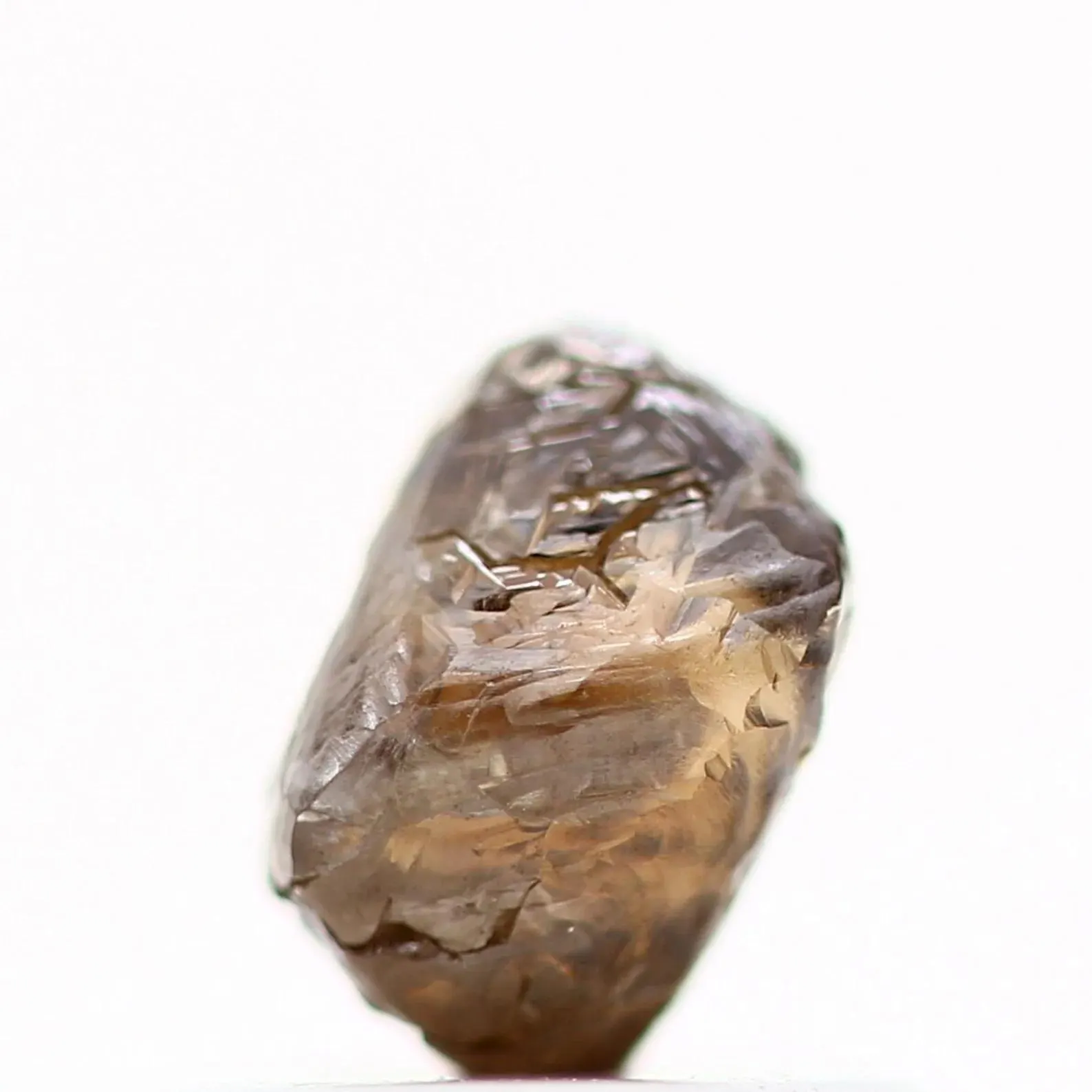 0.86 Ct Natural Brown Color Raw Rough Loose Diamond for Engagement Ring