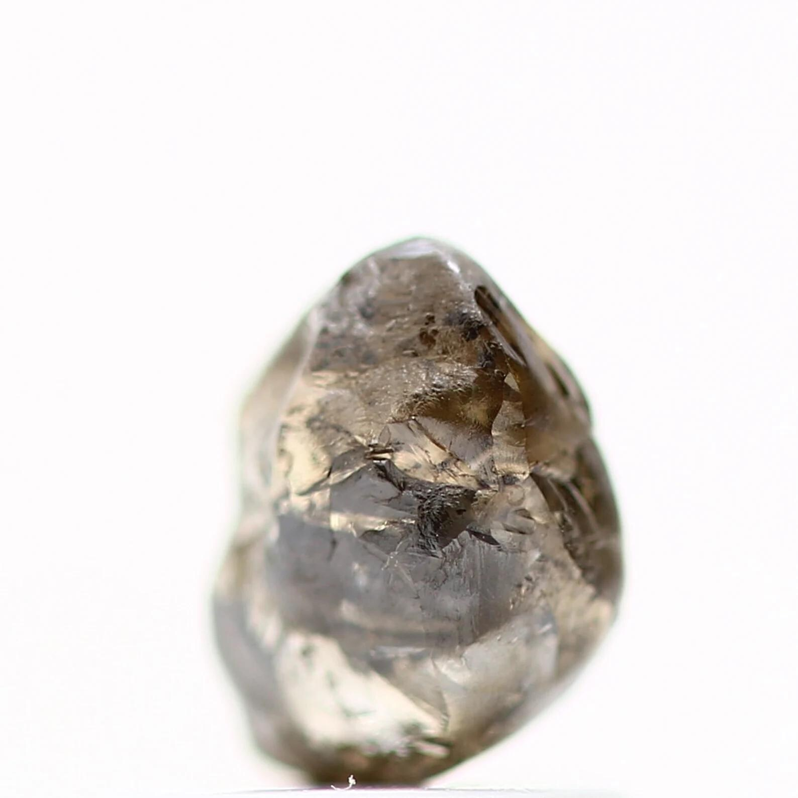 0.88 Ct Natural Brown Color Raw Rough Loose Diamond for Engagement Ring
