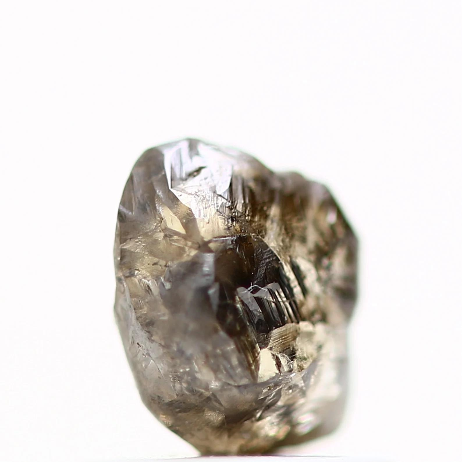 0.88 Ct Natural Brown Color Raw Rough Loose Diamond for Engagement Ring