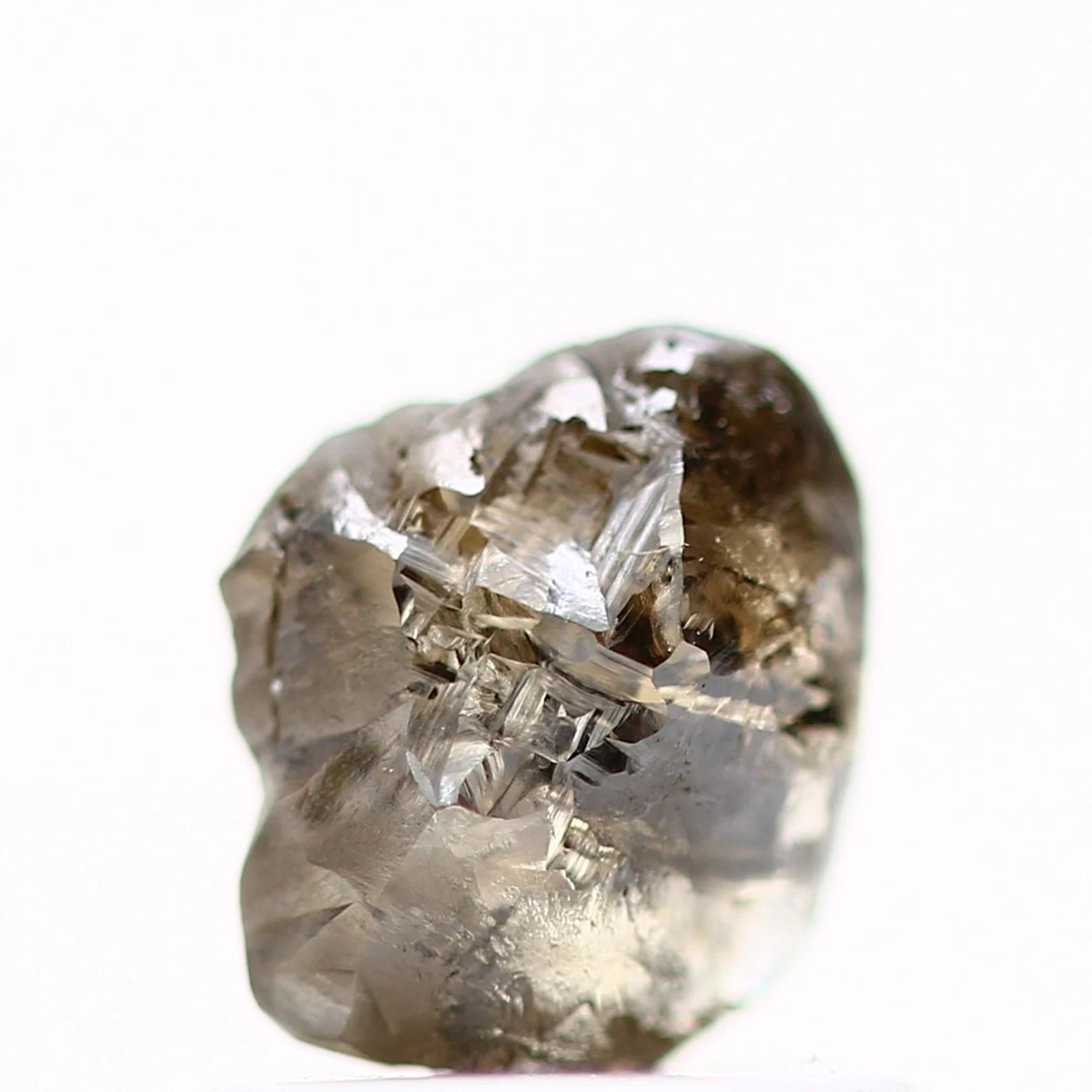 0.88 Ct Natural Brown Color Raw Rough Loose Diamond for Engagement Ring