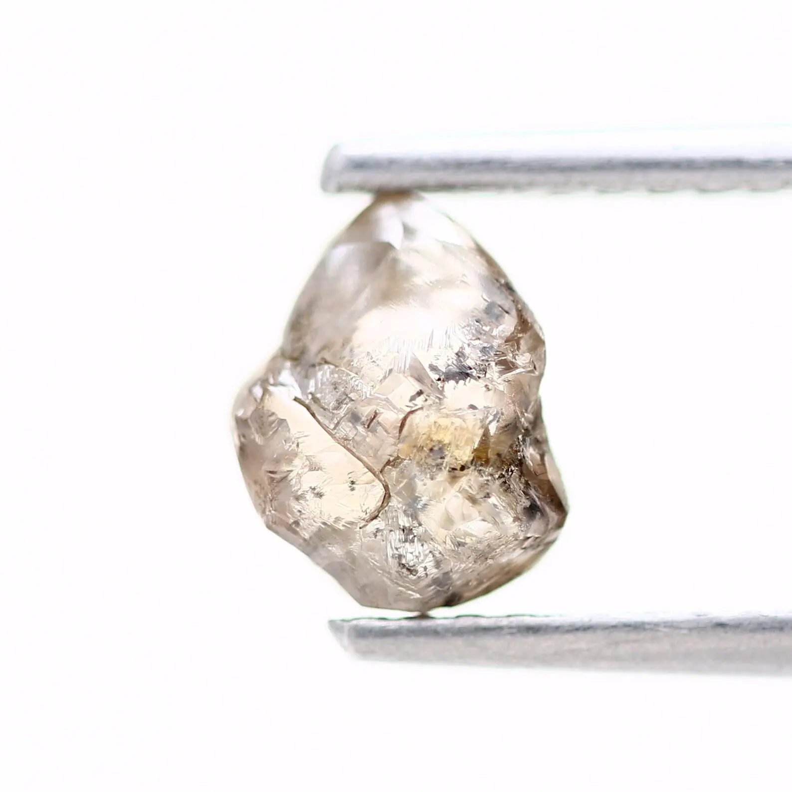 0.93 Ct Natural Brown Color Raw Rough Loose Diamond for Engagement Ring