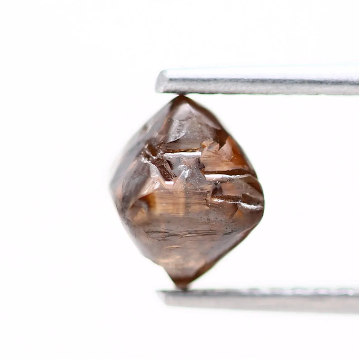 1.44 Ct Natural Brown Color Raw Rough Loose Diamond for Jewelry Making
