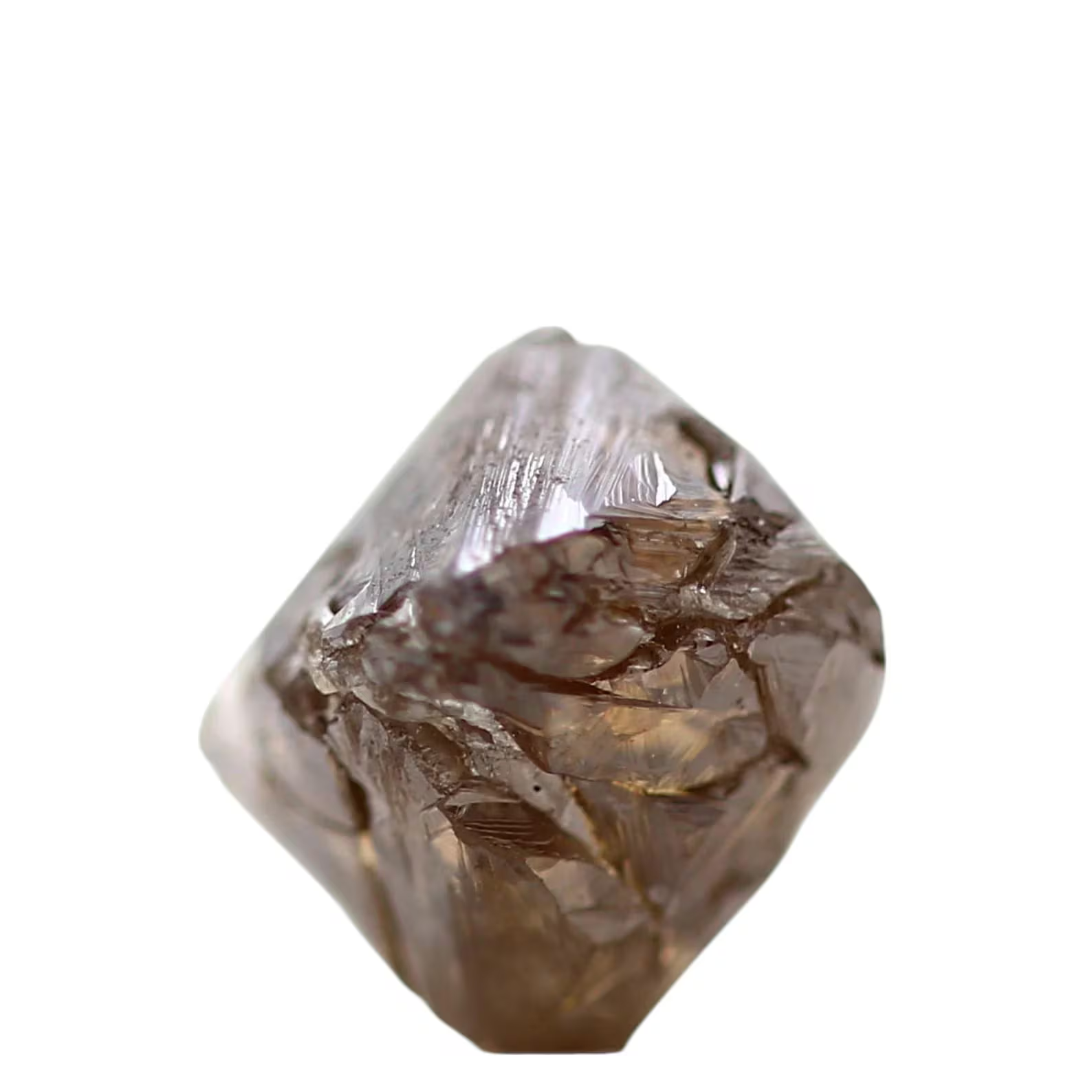 0.92 Ct Natural Brown Color Raw Rough Loose Diamond for Engagement Ring