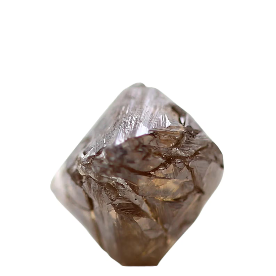 0.92 Ct Natural Brown Color Raw Rough Loose Diamond for Engagement Ring