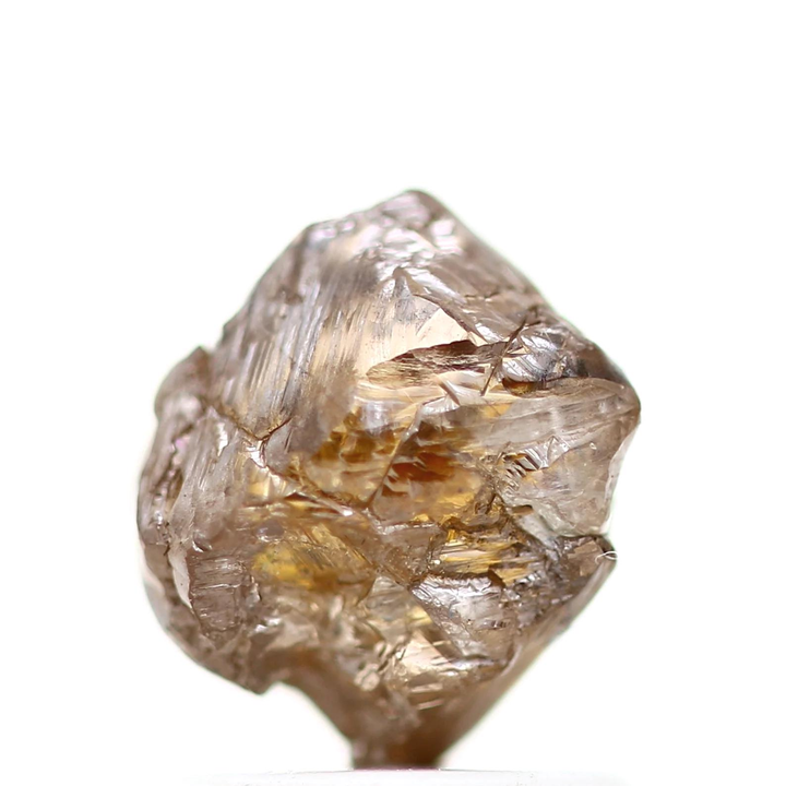 1.43 Ct Natural Brown Color Raw Rough Loose Diamond for Jewelry Making