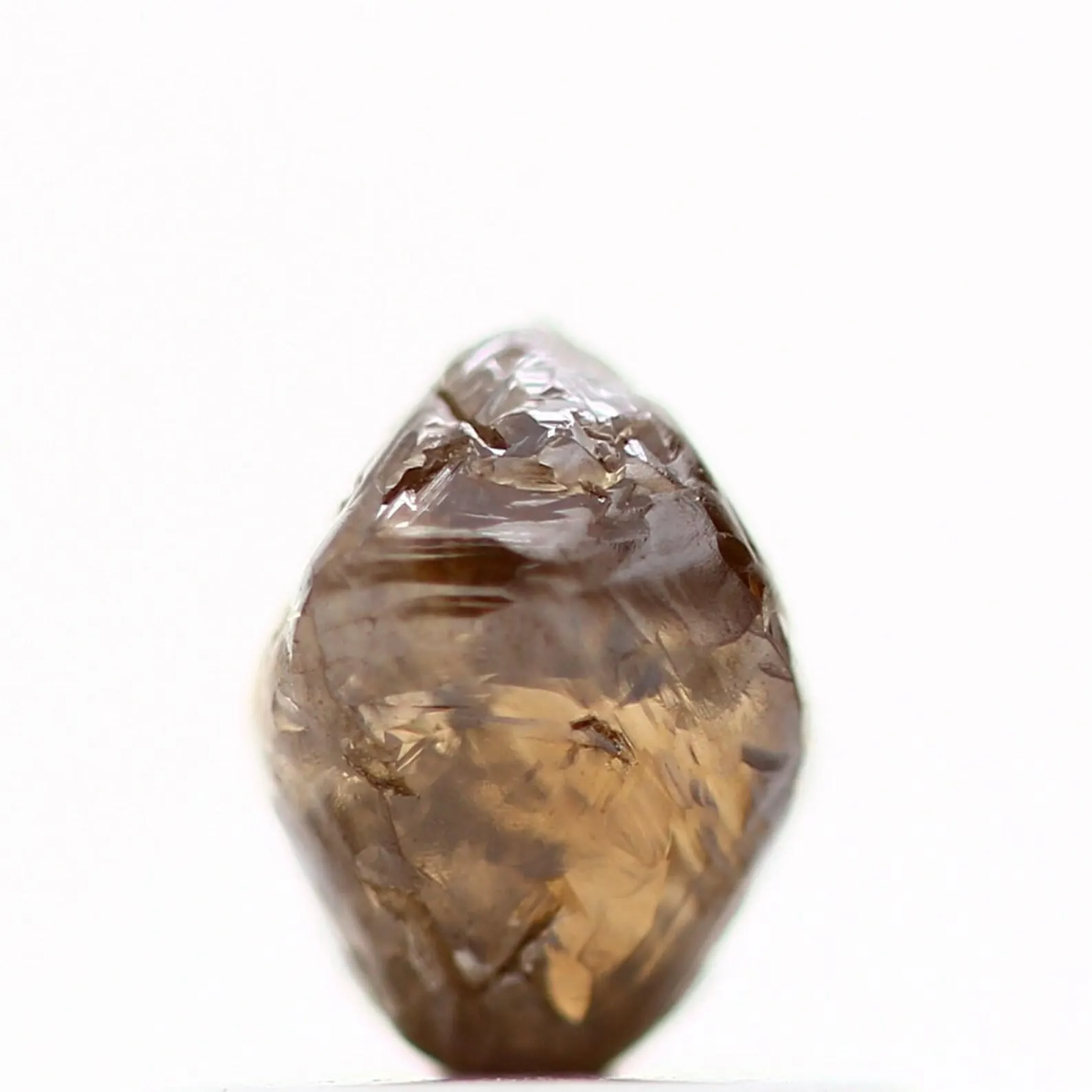 0.86 Ct Natural Brown Color Raw Rough Loose Diamond for Engagement Ring