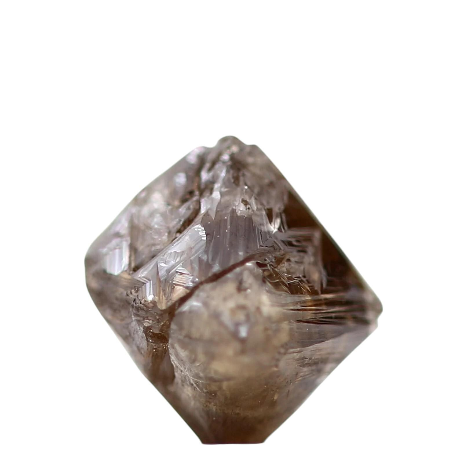 0.92 Ct Natural Brown Color Raw Rough Loose Diamond for Engagement Ring