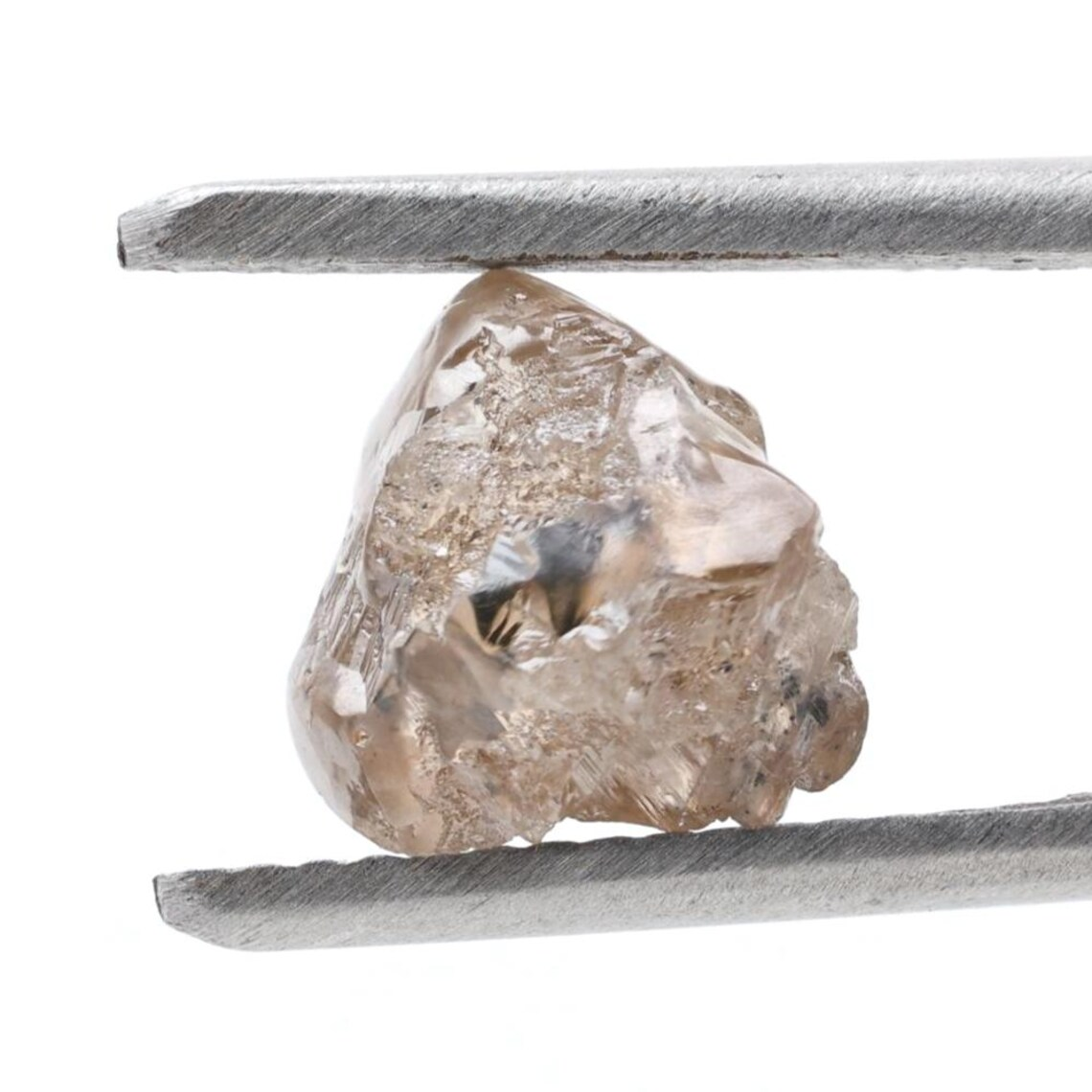 2.44 Ct Natural Brown Color Raw Rough Loose Diamond for Jewelry Making