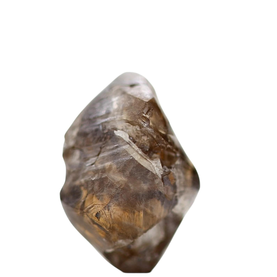 1.37 Ct Natural Brown Color Raw Rough Loose Diamond for Jewelry Making