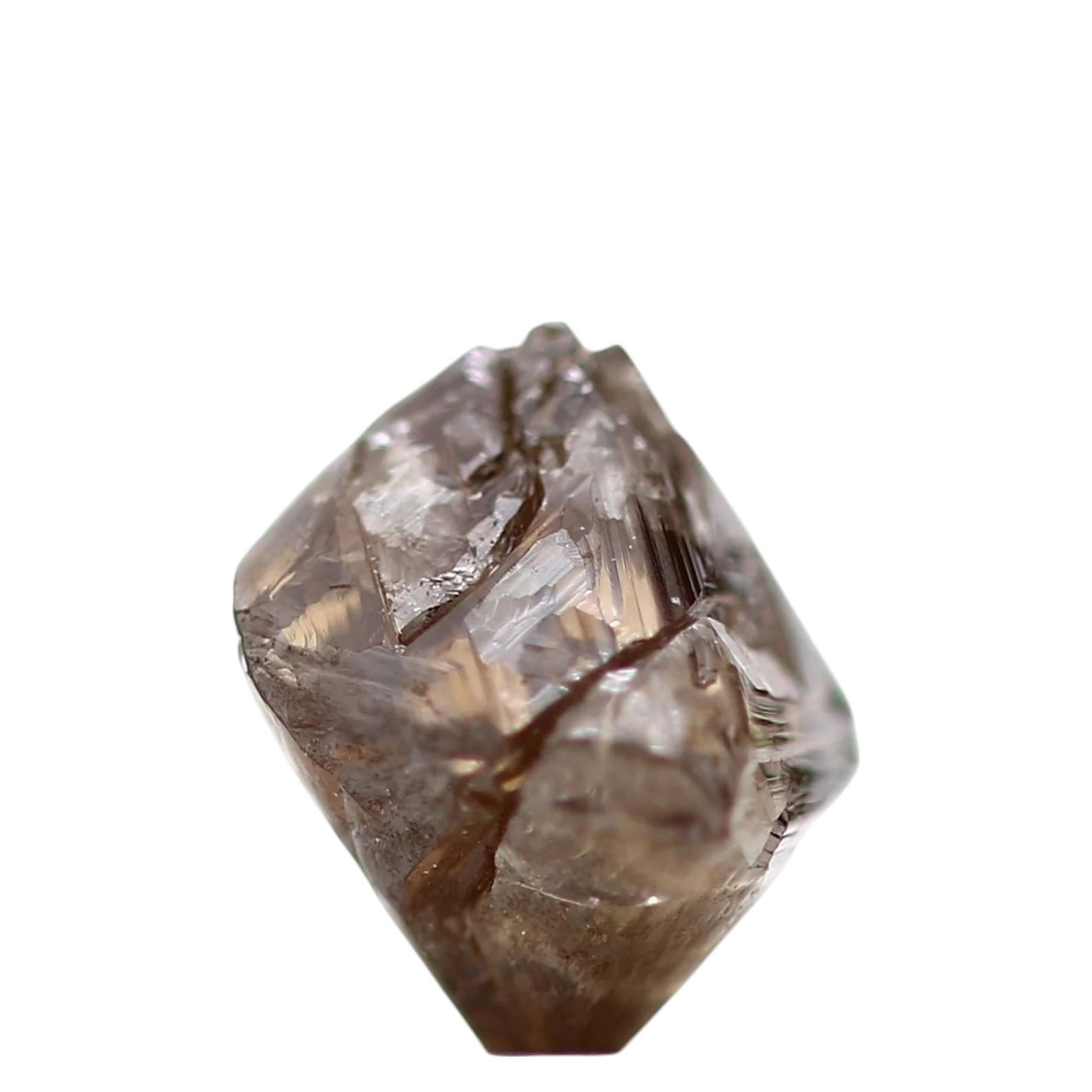 0.92 Ct Natural Brown Color Raw Rough Loose Diamond for Engagement Ring