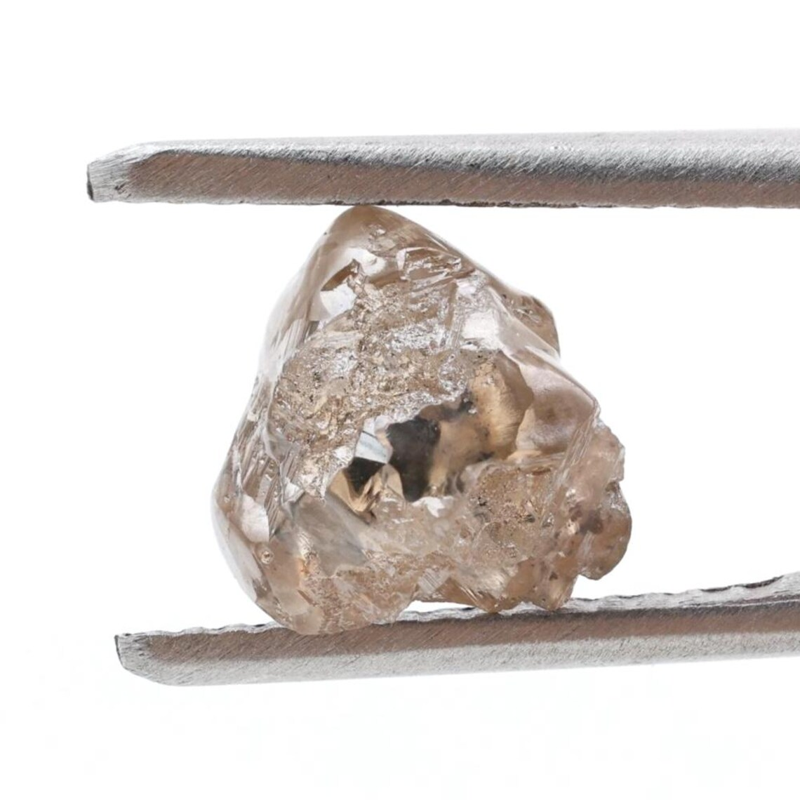 2.44 Ct Natural Brown Color Raw Rough Loose Diamond for Jewelry Making