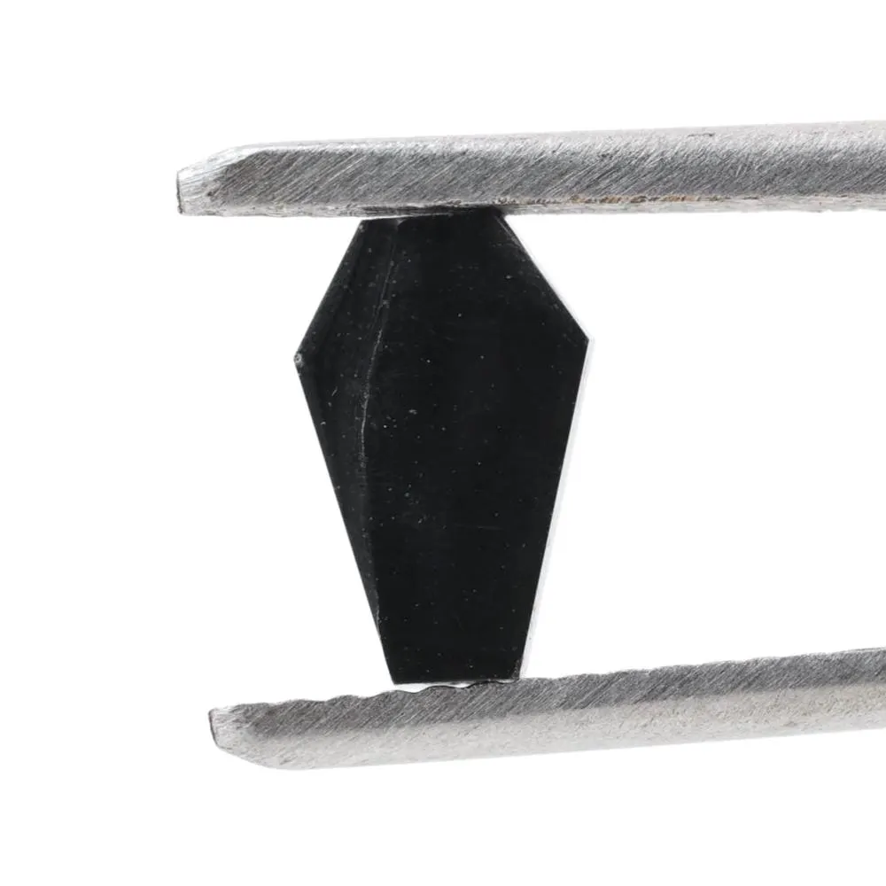 1.02 Carat Natural Black Coffin Loose Diamonds for Engagement Ring