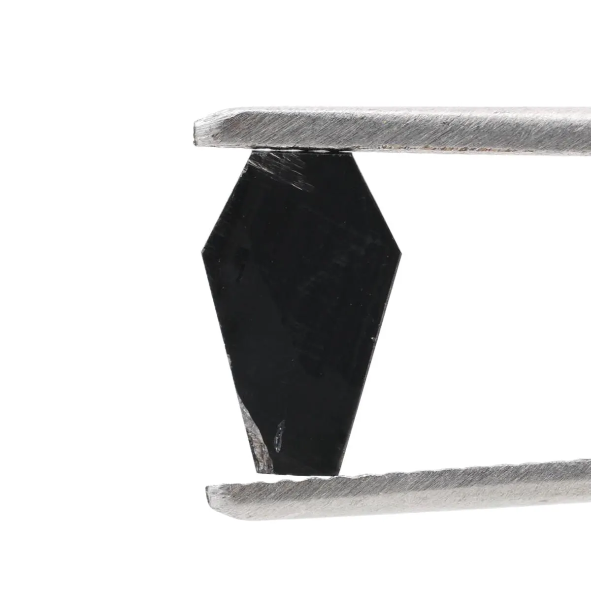 0.97 Carat Natural Black Coffin Loose Diamonds for Engagement Ring