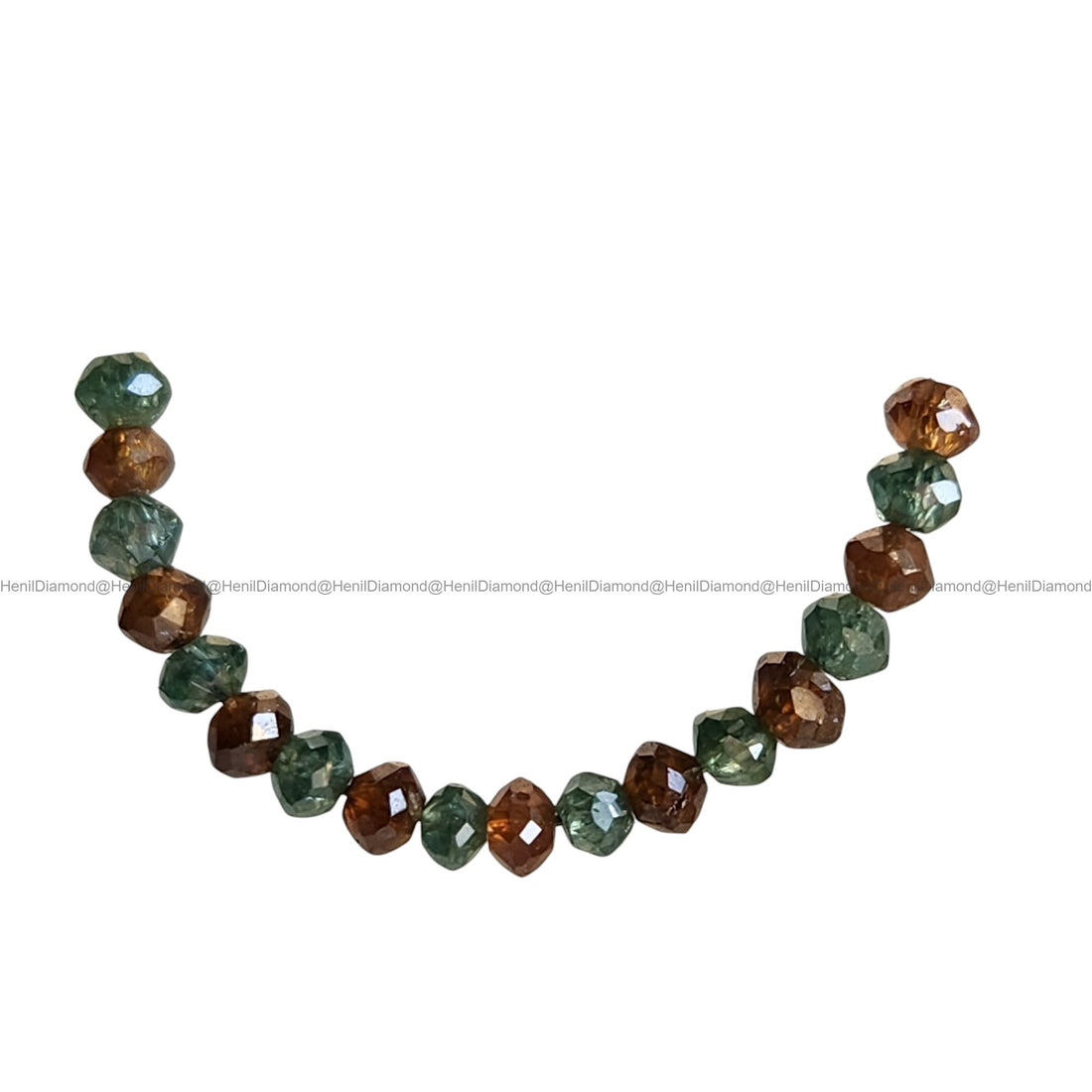 1.03 Ct Lot 1.50 to 2.00 MM Natural Red Blue Color Polished Round Loose Diamonds Beads wt Drilled Hole for String