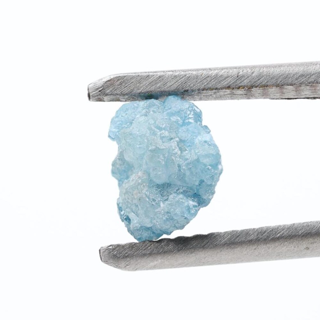 1.37 Ct Natural Blue Raw Rough Loose Diamond for Engagement Ring