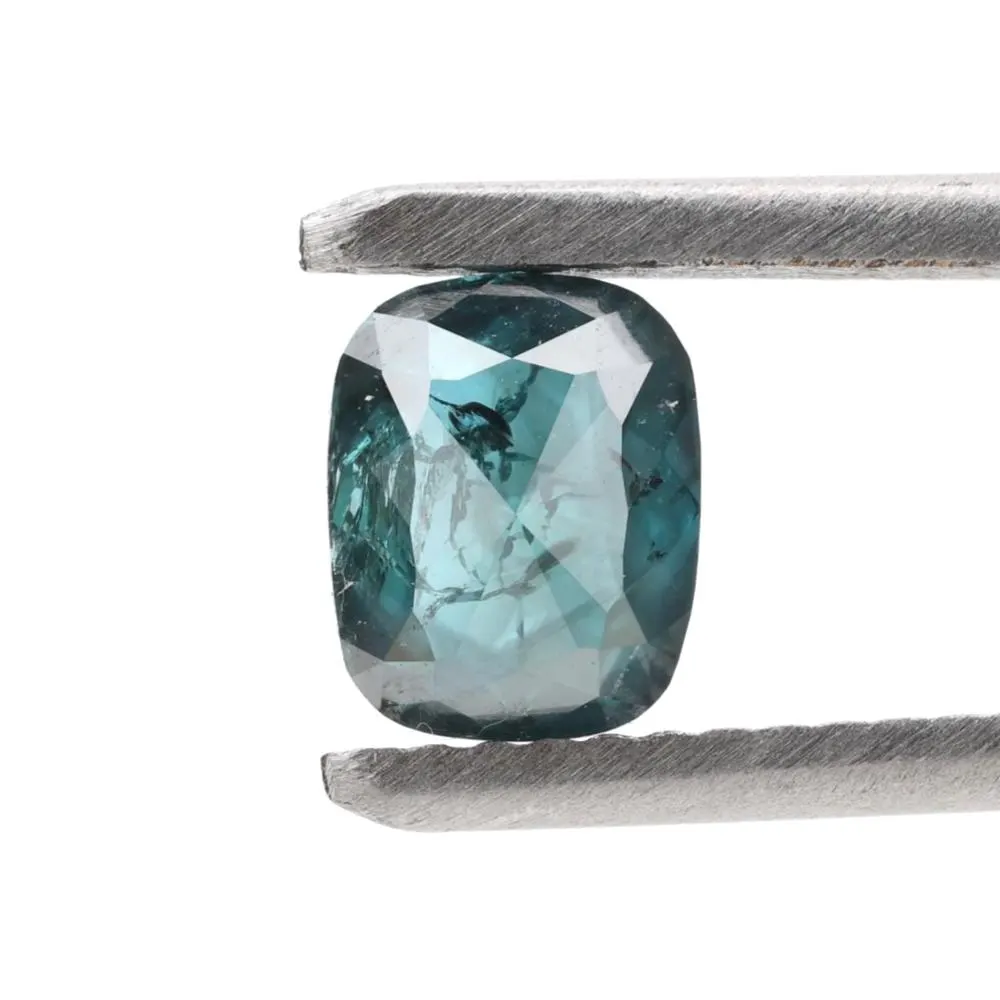 0.98 Ct Natural Blue Oval Cut Loose Diamond for Wedding Ring