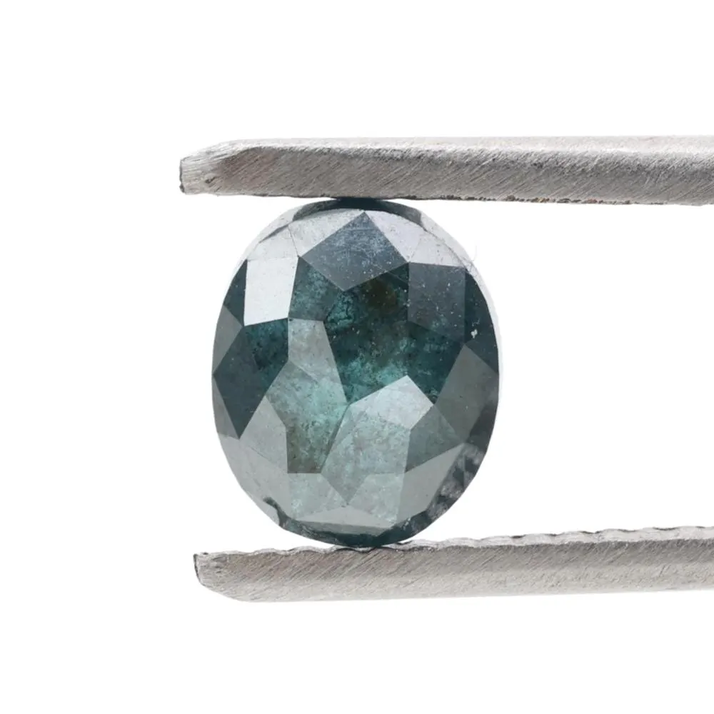 1.76 Ct Natural Blue Oval Cut Loose Diamond for Engagement Ring