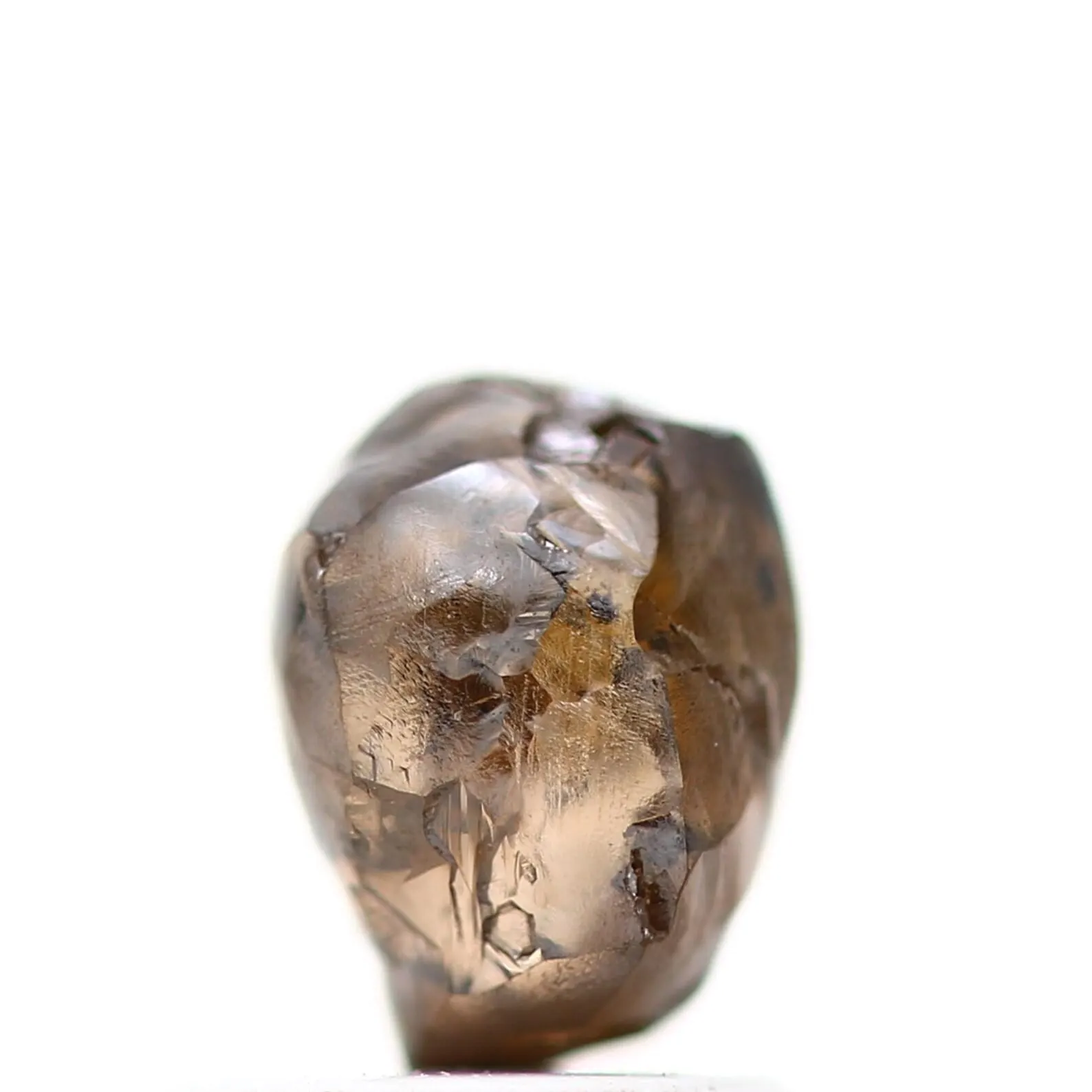1.28 Ct Natural Brown Color Raw Rough Loose Diamond for Engagement Ring