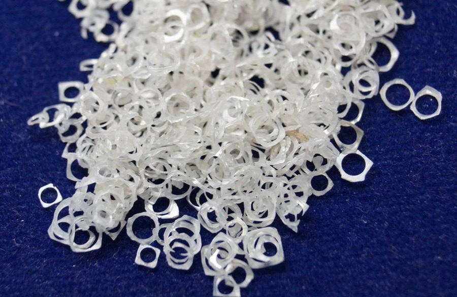 5.00 Cts White Rough Diamond, Beautiful Bangle Cut Loose Rough Diamond