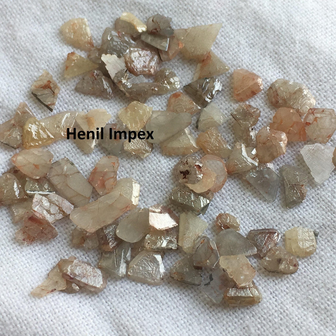 Gorgeous Natural Brown Color Loose Rough Slice Loose Diamonds 2.00 to 5.00 MM Size / 5.00 Carat Lot