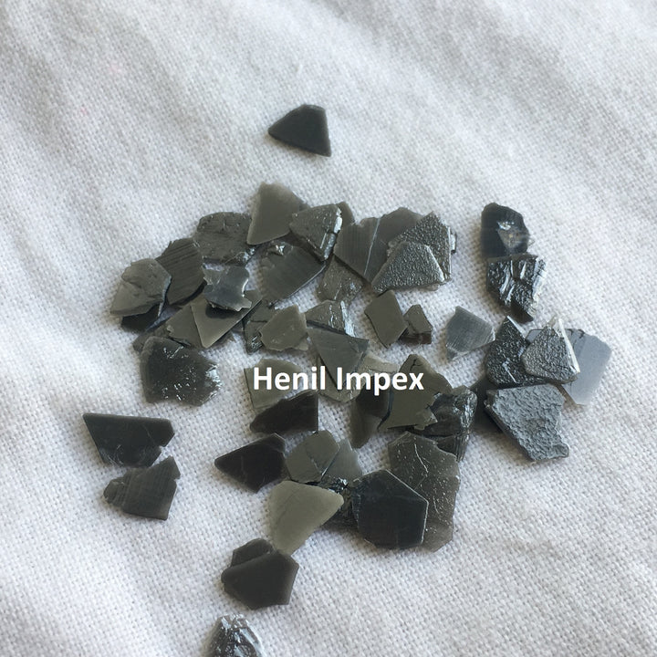 Gorgeous Natural Black Color Loose Rough Slice Loose Diamonds 2.00 to 5.00 MM Size / 5.00 Carat Lot
