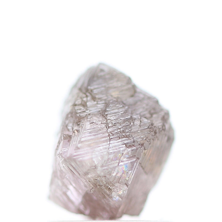 1.86 CT Fancy Pink Color Diamond, Natural Loose Diamond Rough Pink Color I3 Clarity 6.00 X 5.90 X 5.38 MM , Natural Pink Diamond