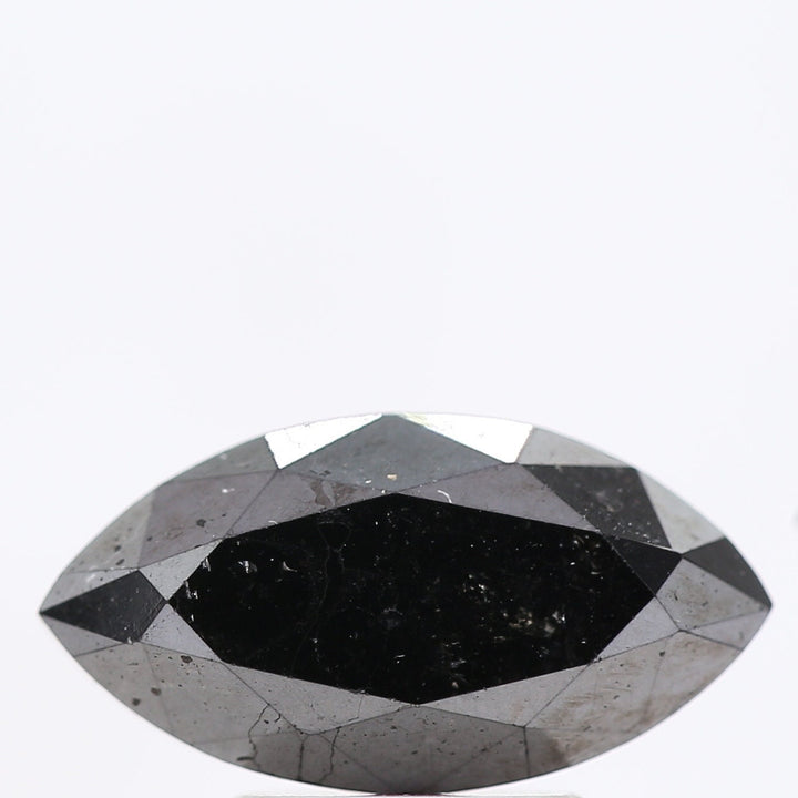 2.56 Carat Natural Marquise Diamond, Natural Loose Diamond, Fancy Black Color Diamond, Wholesale Marquise Black Diamonds , Black Diamond