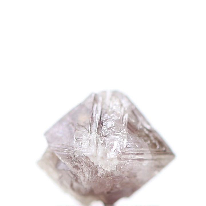 1.63 CT Natural Loose Diamond Rough Pink Brown Color I3 Clarity 7.00 X 6.90 X 5.30 MM , Natural Pink Diamond , Solitaire Pink Diamond Ring
