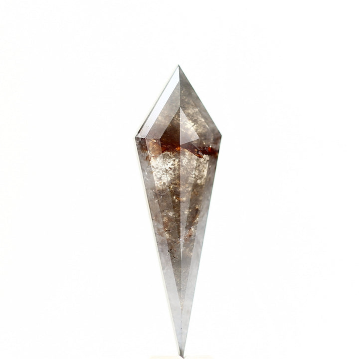 Salt and Pepper Diamond, 3.82 Ct Fancy Grey Color Kite Diamond, Unique Natural Loose Diamond For Engagement Ring, Gift for Her