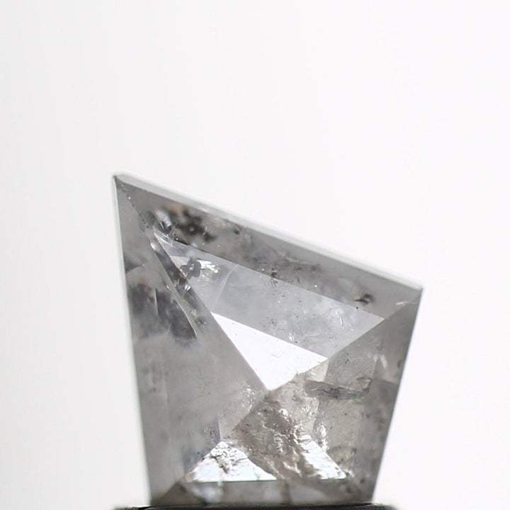 Kite Salt and Pepper Diamond, 0.95 Ct Fancy Grey Color Kite Diamond, Rare Unique Natural Loose Diamond For Engagement Ring, Gift for Her